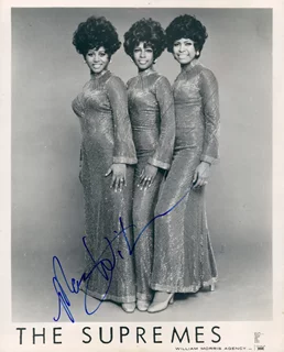 Mary Wilson autograph