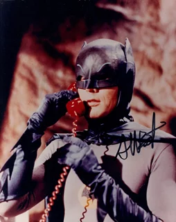 Adam West autograph