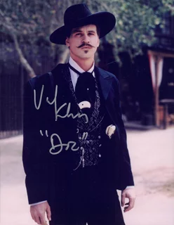 Val Kilmer autograph