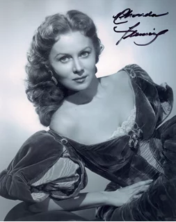 Rhonda Fleming autograph