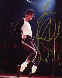Michael Jackson autograph