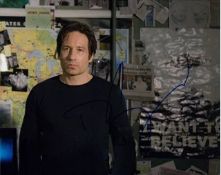 David Duchovny autograph