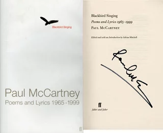Paul McCartney autograph