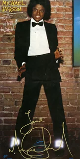 Michael Jackson autograph