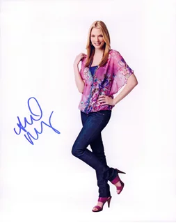 April Bowlby autograph