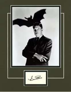Vincent Price autograph