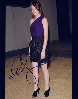 Emma Stone autograph