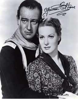 Maureen O'Hara autograph