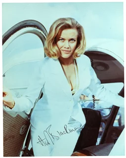 Honor Blackman autograph