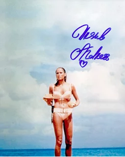 Ursula Andress autograph