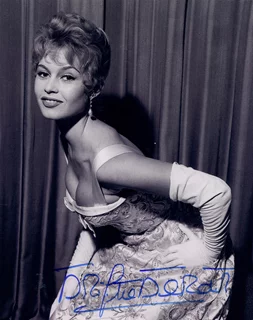 Brigitte Bardot autograph