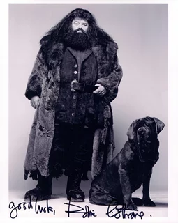 Robbie Coltrane autograph