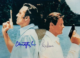 The Man With the Golden Gun autograph