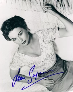 Jean Simmons autograph