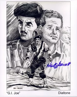 Hank Garrett autograph