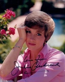Julie Andrews autograph