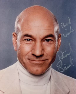 Patrick Stewart autograph