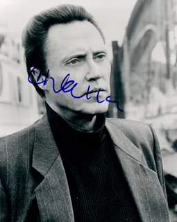 Christopher Walken autograph