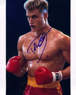 Dolph Lundgren autograph