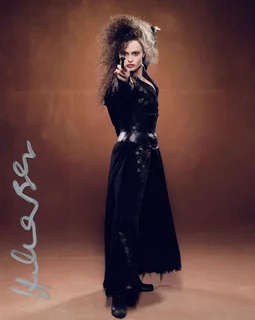 Helena Bonham Carter autograph