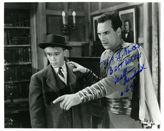 William Benedict autograph