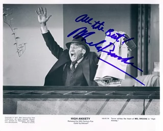 Mel Brooks autograph