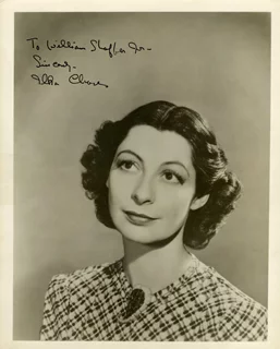 Ilka Chase autograph