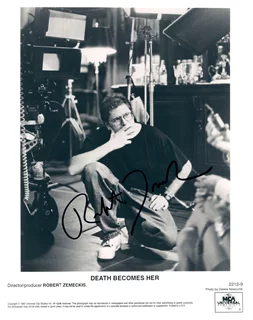 Robert Zemeckis autograph