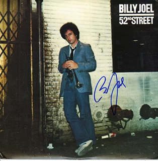 Billy Joel autograph