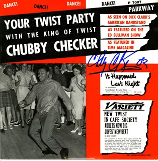 Chubby Checker autograph