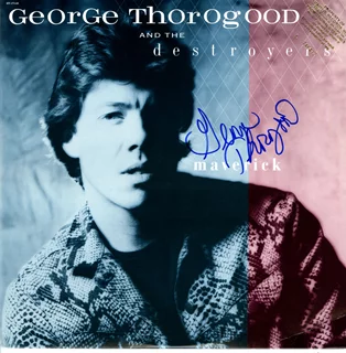 George Thorogood autograph