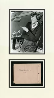 Amelia Earhart autograph