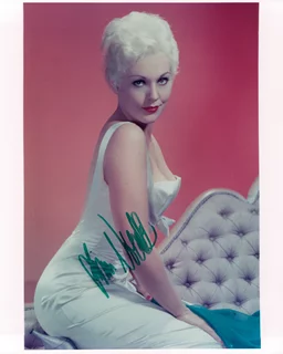 Kim Novak autograph