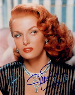 Jane Russell autograph