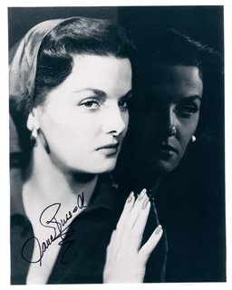 Jane Russell autograph