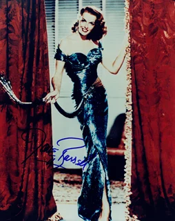Jane Russell autograph
