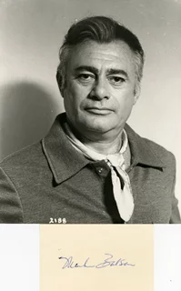 Martin Balsam autograph