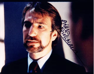 Alan Rickman autograph