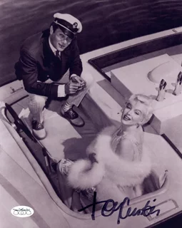 Tony Curtis autograph