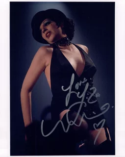 Liza Minnelli autograph
