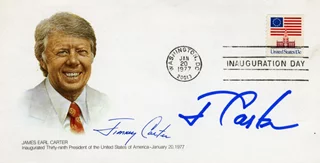 Jimmy Carter autograph