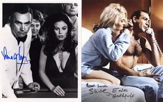 Bond Girls autograph