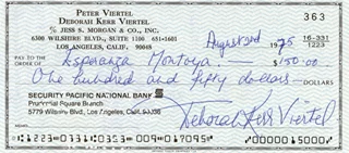 Deborah Kerr autograph