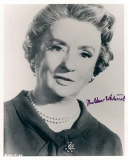 Mildred Natwick autograph