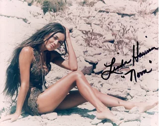 Linda Harrison autograph