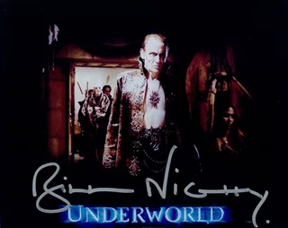 Bill Nighy autograph
