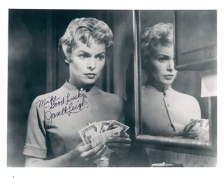 Janet Leigh autograph