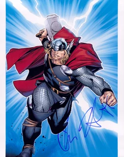 Chris Hemsworth autograph