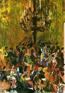 LeRoy Neiman autograph