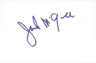 Jack McGee autograph